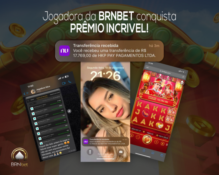 Jogadora da BRNbet conqiuista prêmio incrível!